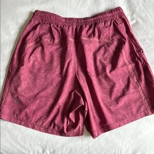 lululemon athletica Men's Maroon Athletic Shorts